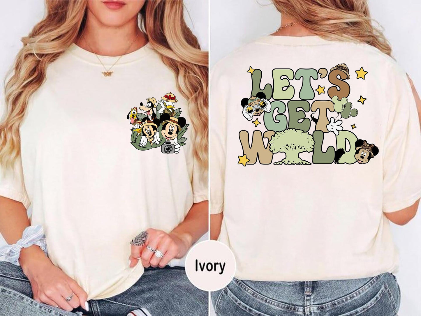 Disney Safari Shirt Animal Kingdom Family Trip Tee Mickey and Friends Jungle Adventure Tee Matching Disney Vacation Shirt for Group Safari Graphic Tee – Premium Graphic · Top Pick For Any Outfit