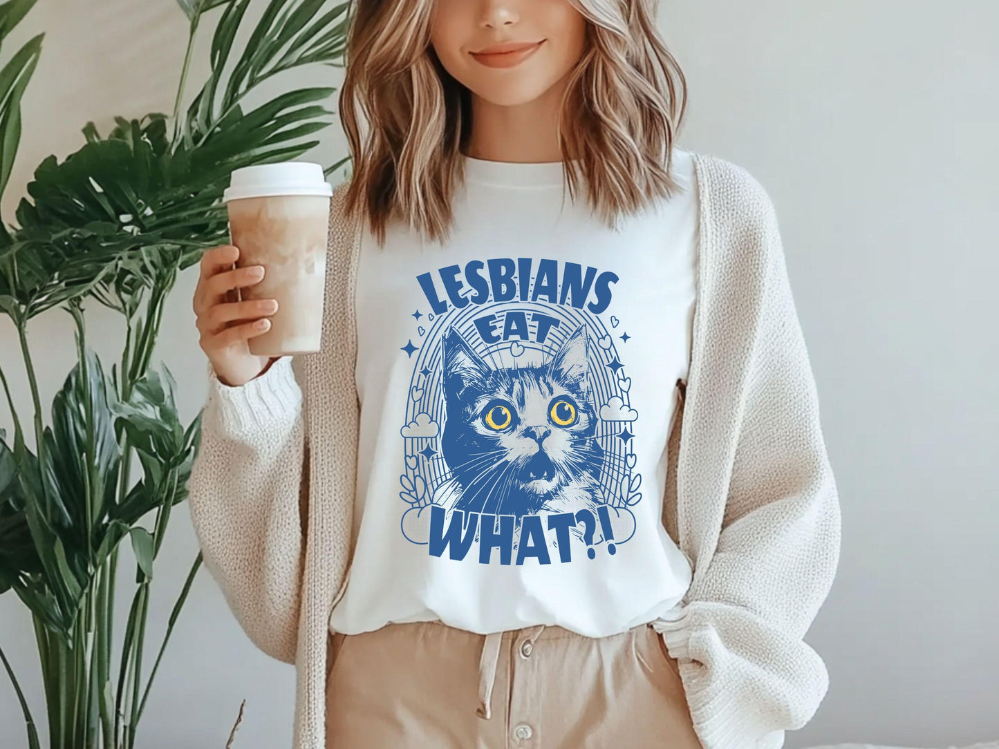 LGBT Sweatshirt Lesbians Eat What Y2K Baby Tee Cat Shirt Funny Gay Pride Shirts Queer Tshirt Unisex LGBTQ Clothing90s Aesthetic Hoodie Hoodie – Fan Favorite · Must-Have Style