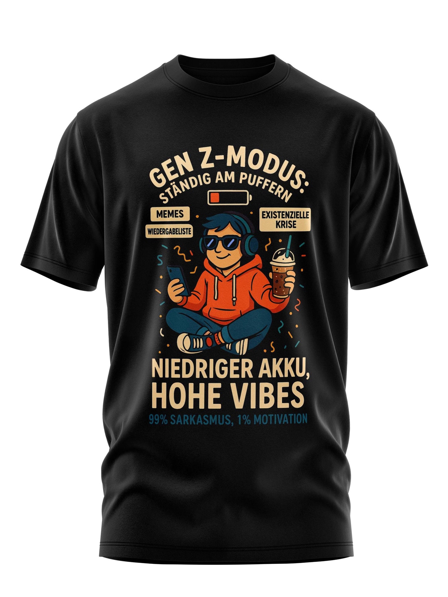 Gen Z Modus T Shirt Lustiges Sarkasmus Shirt fr Jugendliche Memes Existenzkrise Sprche Shirt Geschenk fr Teenager Graphic Tee – Cozy Vibes · Top Pick For Any Outfit