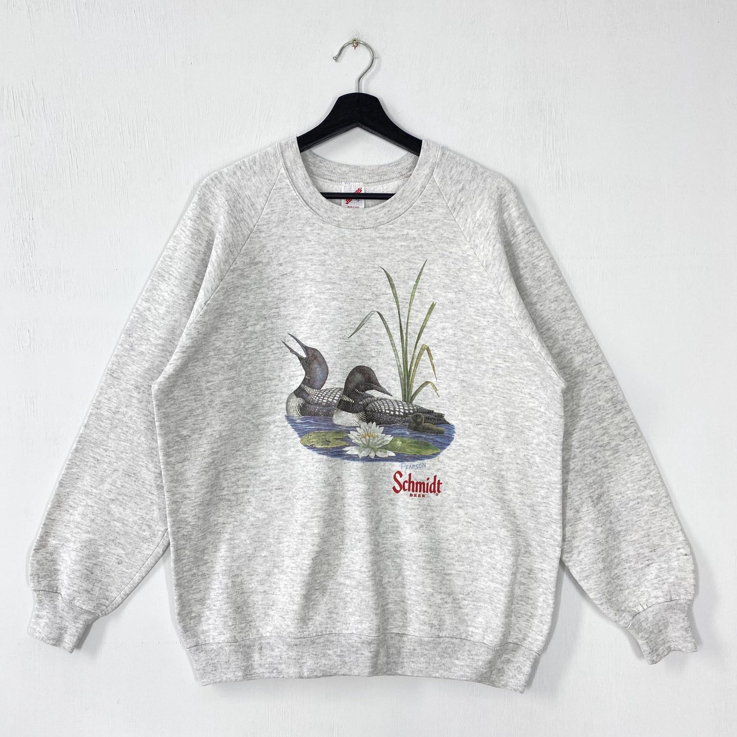 Vintage 80s Outdoor Outfitters Sweatshirt Ducks Crewneck Deer Sweater Pullover Wildlife Deer Wolf Ducks Unlimited Print Logo Grey Large Sweatshirt – Warm & Stylish · Must-Have Style