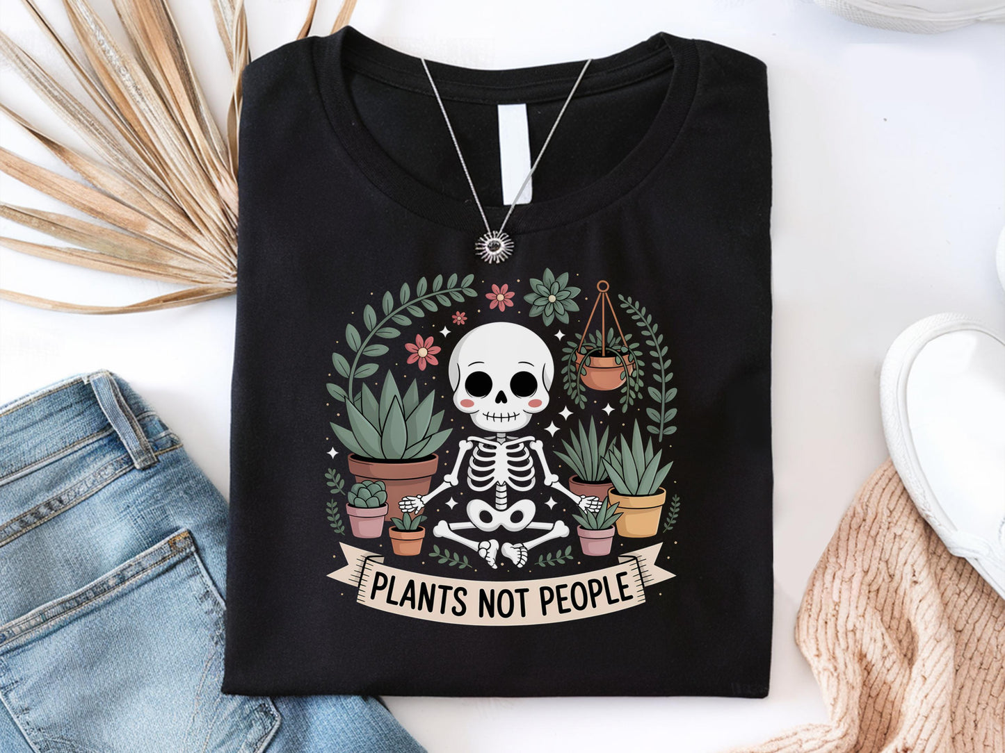 Plants Not People Skeleton Shirt Plant T Shirt Skeletons Shirt Funny Funny Gardener Shirt Plant Lover Shirt Plants Lover Gift Gardener Graphic Tee – Bold Style · Great Gift For Fans