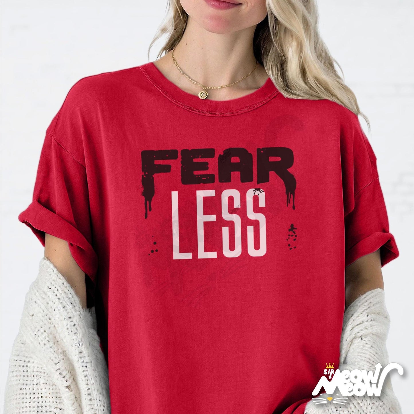 Fear Less T Shirt Bold Motivational Graphic Tee Inspirational Streetwear Top Mental Strength Shirt Graphic Tee – Cozy Vibes · Trending Graphic Apparel