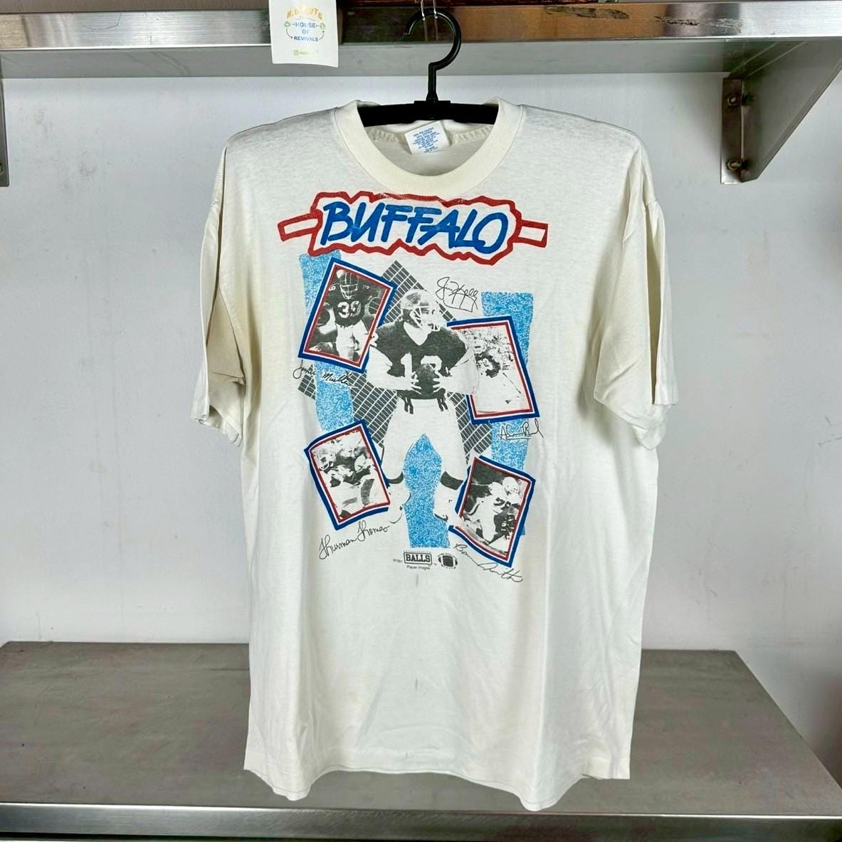 Vintage 1991 Buffalo Bills Player Images NFL XL T shirt NFL Tshirts Sports Tshirts Graphic Tee – Cozy Vibes · Top Pick For Any Outfit
