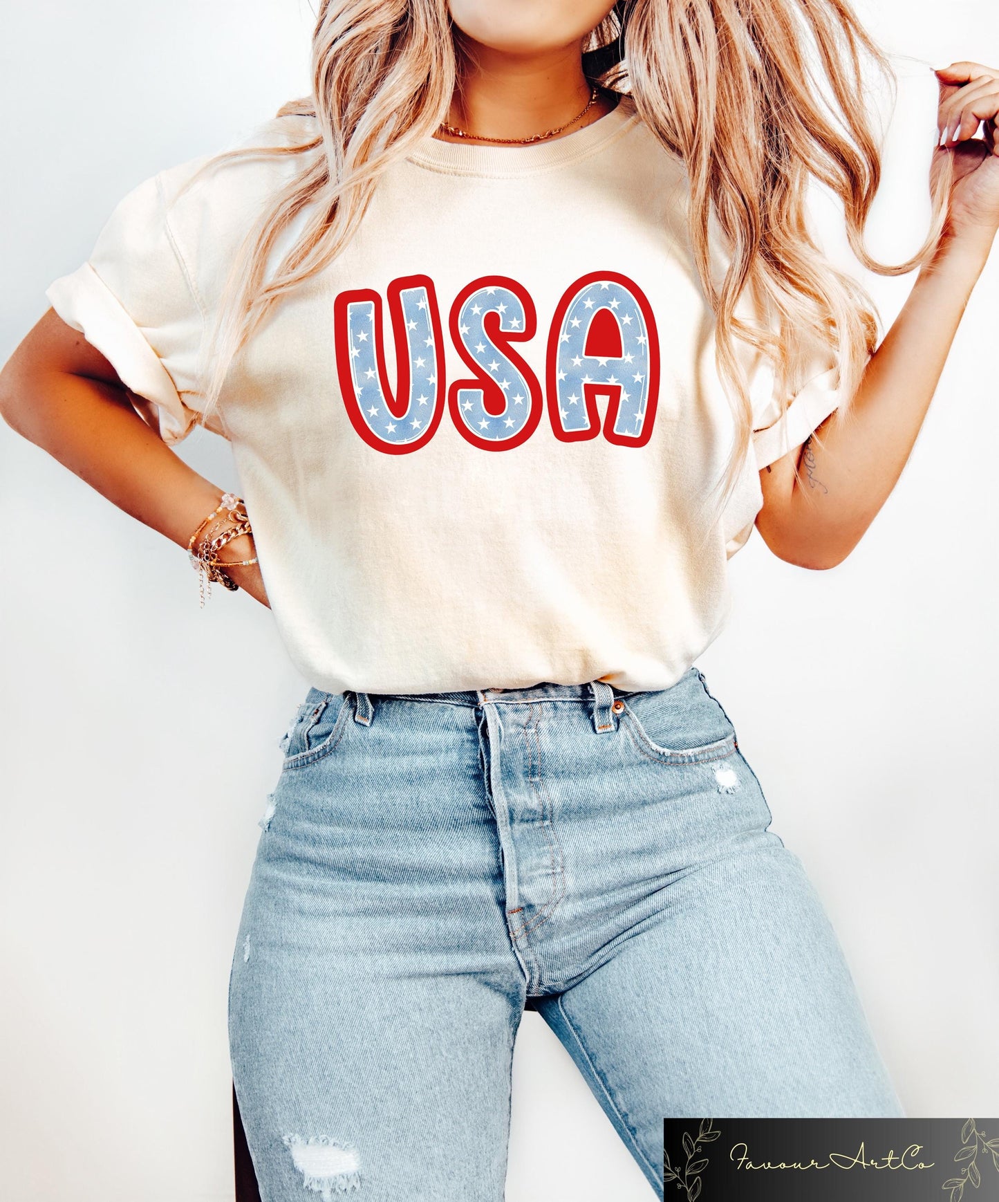 Retro Comfort USA Shirt 4th Of July T shirt American Independence Day Crewneck Fourth Of July Gift Patriotic Mom Gift USA Tee Graphic Tee – Premium Graphic · Must-Have Style