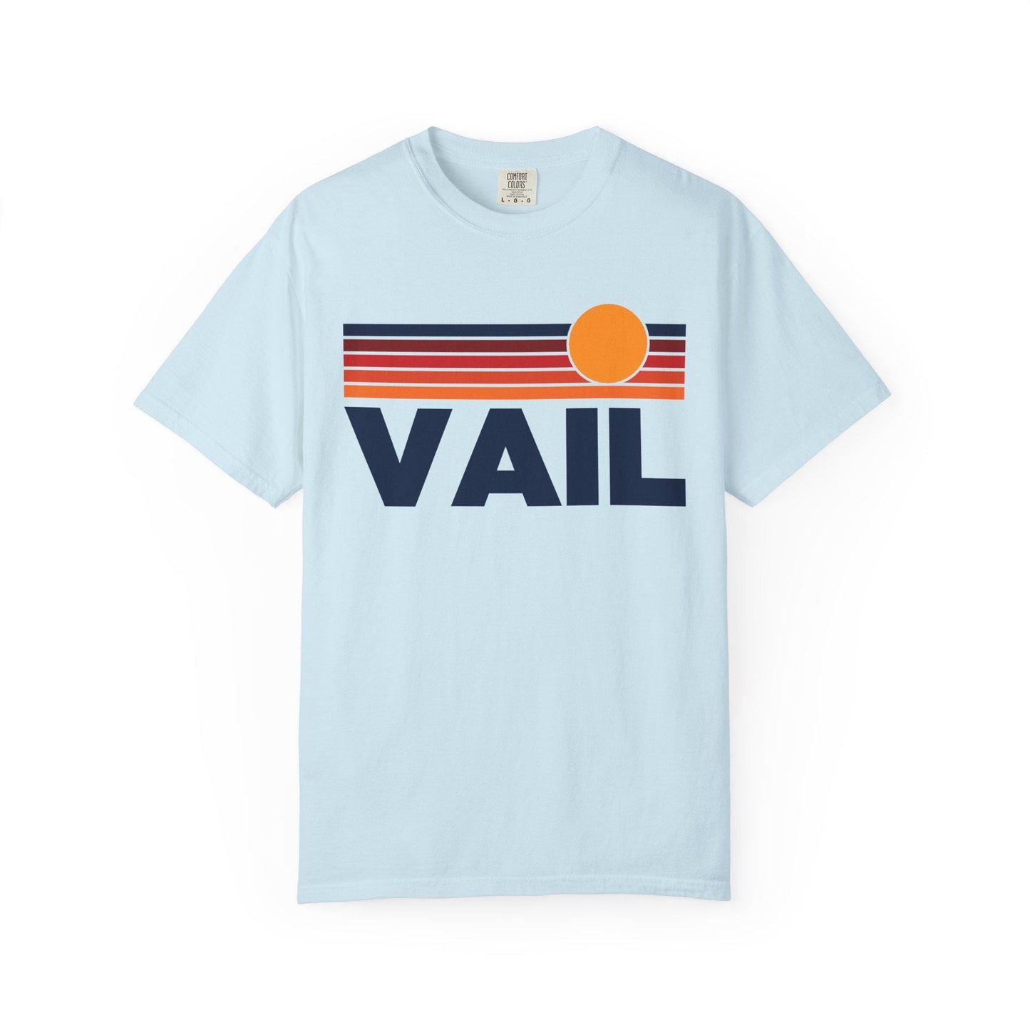 Vail Colorado Graphic Tee Comfort Colors Retro Unisex Vail T shirt Graphic Tee – Everyday Comfort · Trending Graphic Apparel