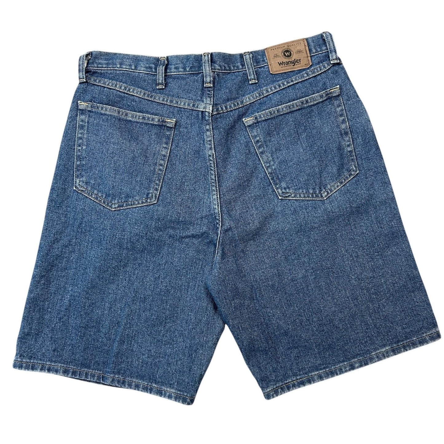 Vintage Wrangler Dark Wash Blue Denim Shorts 36W Graphic Tee – Soft Feel · Great Gift For Fans