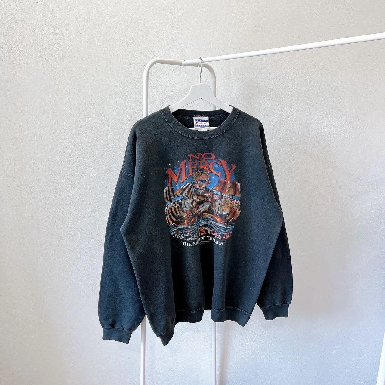 Vintage 00s Tampa bay Buccaneers Vs Oakland Raiders 2003 NFL football vintage Hanes black sweatshirt XL Sweatshirt – Everyday Comfort · Top Pick For Any Outfit
