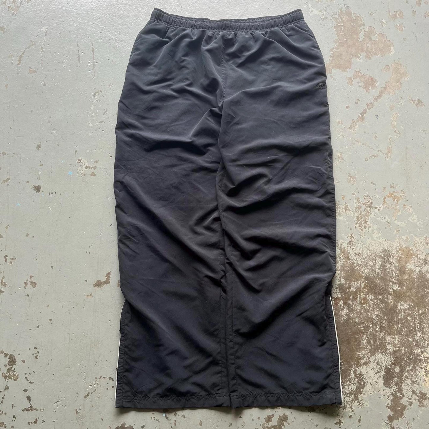 Vintage Y2K Reebok Baggy Wide Leg Black Grunge Track Pants Tote Bag – Bold Style · Perfect For Daily Wear