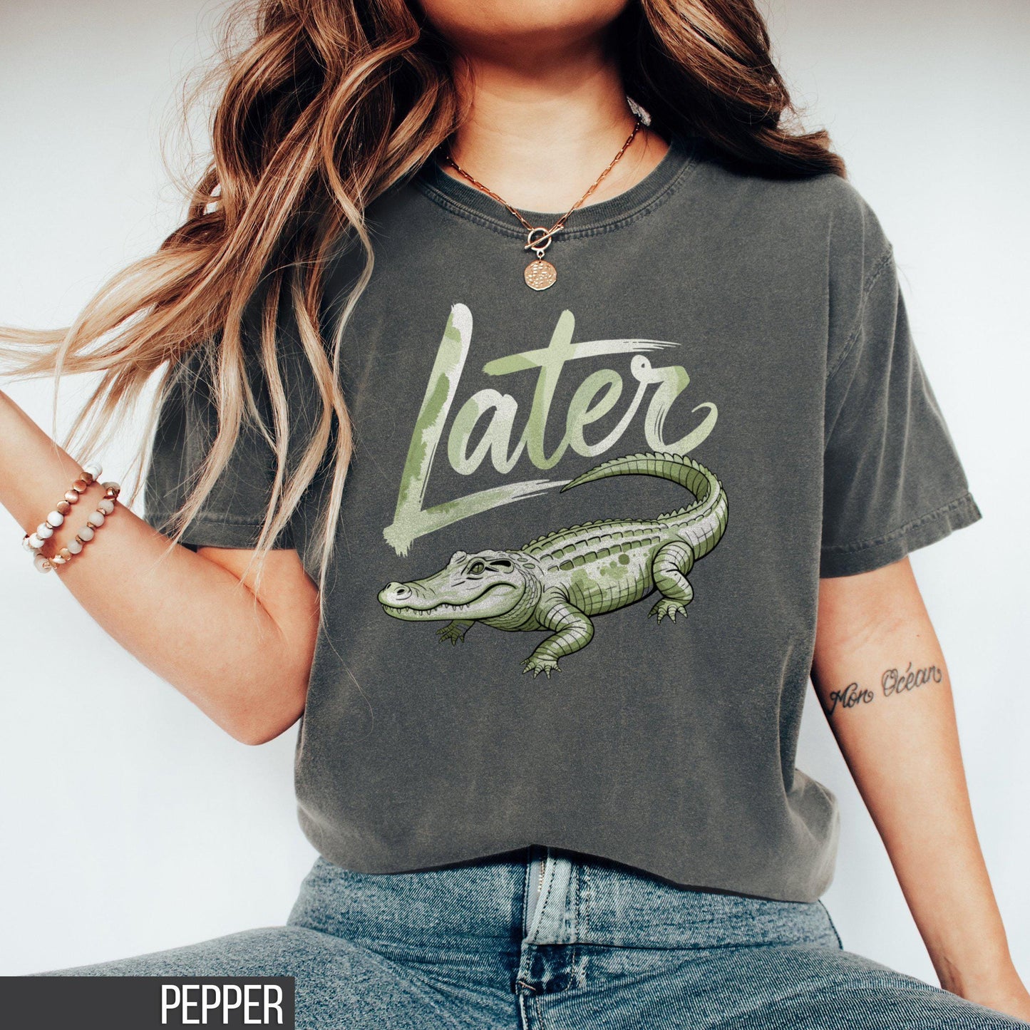 Later Gator Shirt Funny Alligator T Shirt Oversized T Shirt Unhinged Shirts Indie Tshirt Retro Crocodile Tee Gift idea Graphic Tee – Cozy Vibes · Great Gift For Fans
