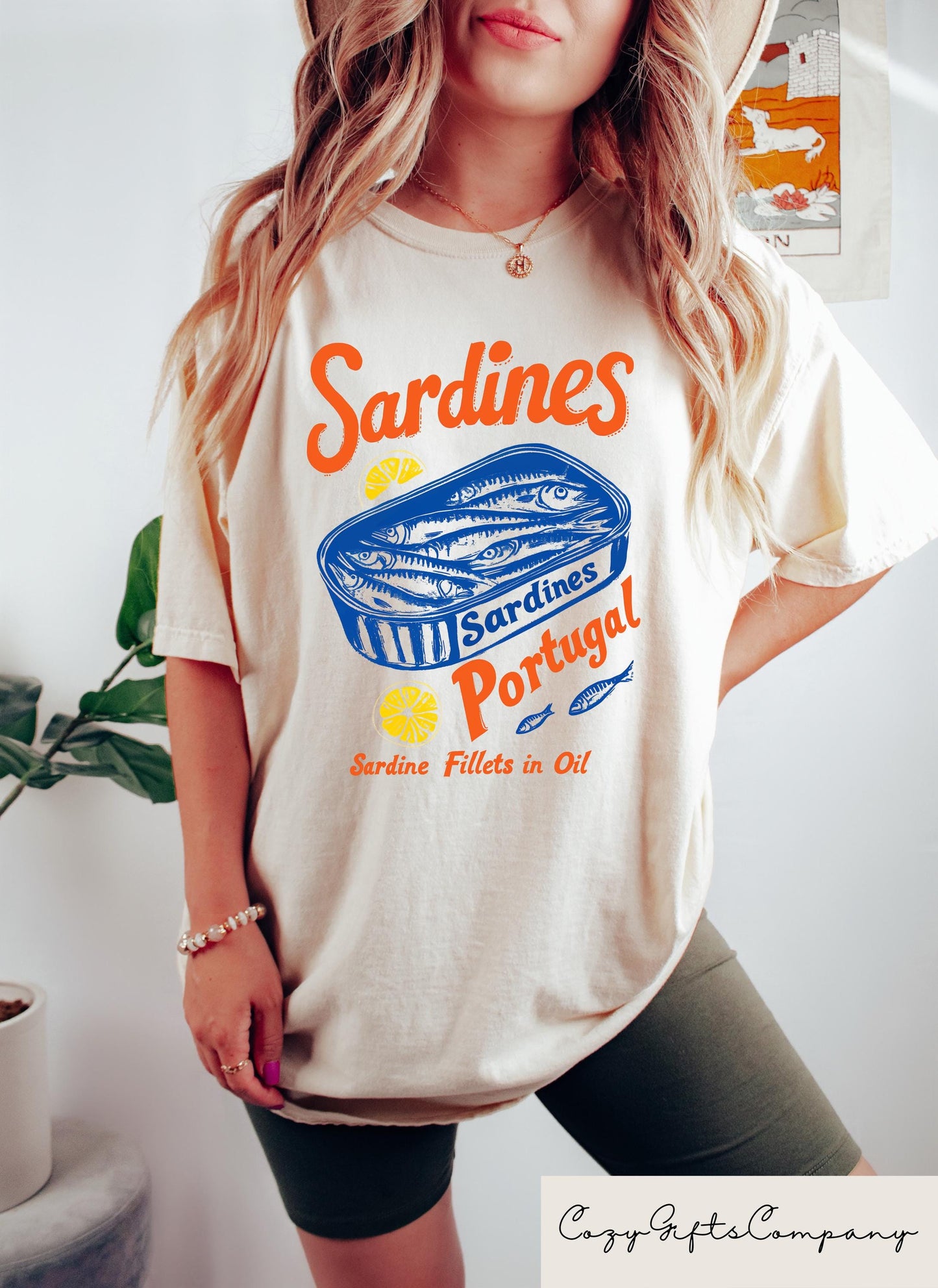 Retro Comfort Sardines Portugal Shirt Cute Fisherman T shirt Aesthetic Women Sweatshirt Coastal Girl Gift Beachy Summer Crewneck Sweatshirt – Easygoing Wear · Top Pick For Any Outfit