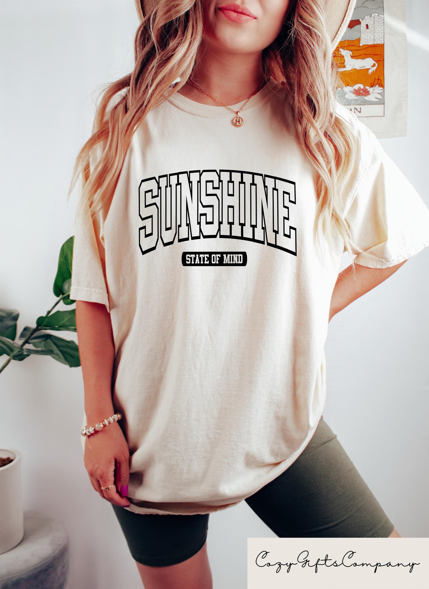 Retro Comfort Summer Beach Shirt Sunshine State Of Mind Shirt Summer Holiday Gift Aesthetic Women39s Crewneck Girls Vacation Shirt Graphic Tee – Cozy Vibes · High-Quality Print