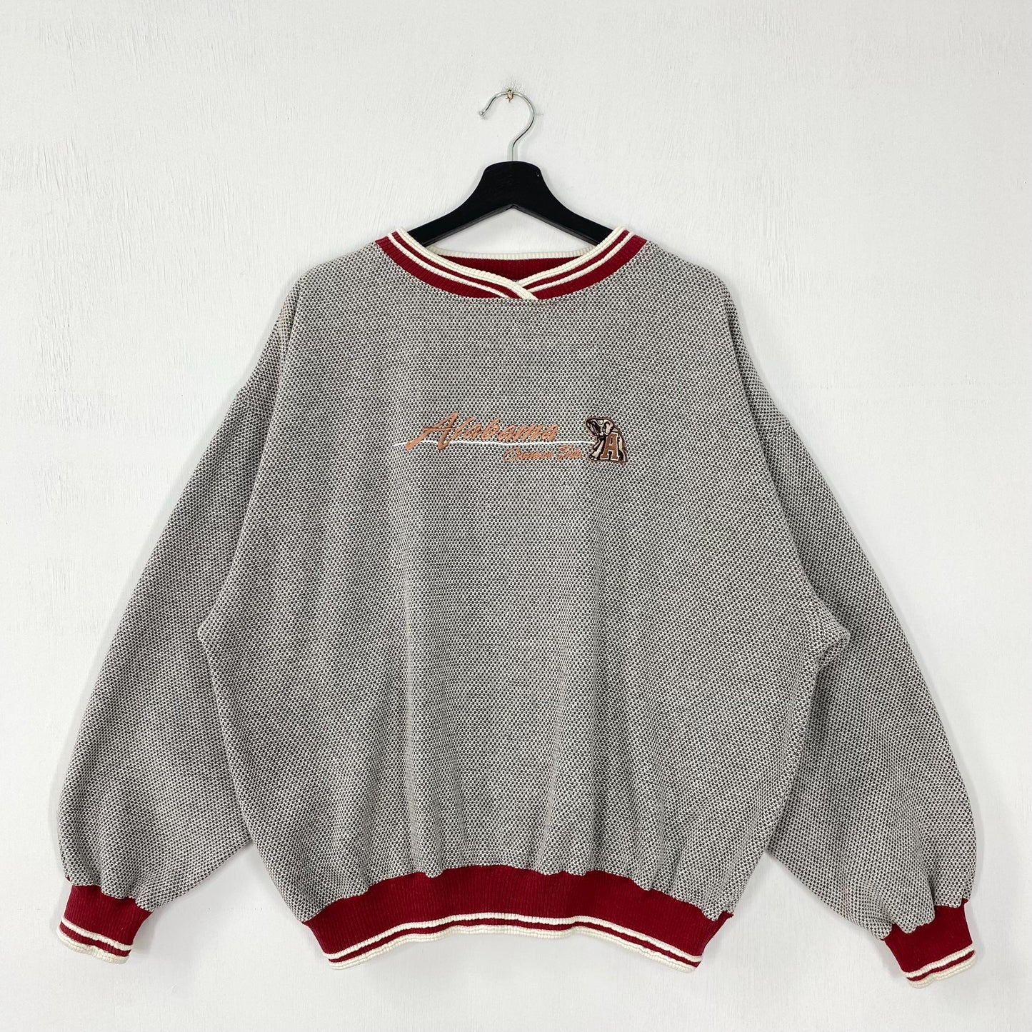 Vintage University Alabama Sweatshirt University Alabama Crewneck Alabama Sweater Pullover Alabama Crimson Tide Embroidered Logo XLarge Sweatshirt – Fan Favorite · Perfect For Daily Wear