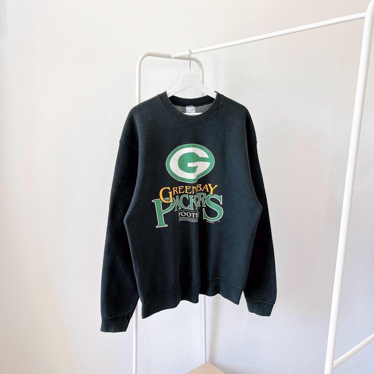 Vintage 90s Green Bay Packers 1994 NFL football vintage Salem made in USA black sweatshirt XL Sweatshirt – Premium Graphic · Trending Graphic Apparel